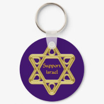 Star of David Gold keychains by AuntBetsy Star of David Gold keychains