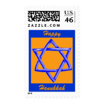 STAR OF DAVID, HANUKKAH POSTAGE STAMP by OurSouthernCharm STAR OF DAVID, HANUKKAH POSTAGE STAMP
