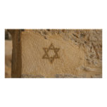 Star of David in the Old City, Jerusalem Photo Card Template