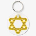 Star of David Key Chain keychains by AuntBetsy Star of David Key Chain keychains