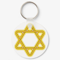 Star of David Key Chain keychains by AuntBetsy Star of David Key Chain keychains