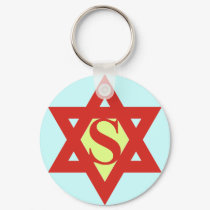 Star of David Keychain by abeyer Star of David Keychain