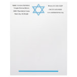 Star of David Letterhead