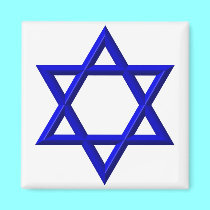 Star Of David magnets by Artists4God Star Of David magnets