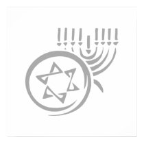 Star of David Menorah posters by shopaholicchick Star of David Menorah posters