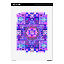 Star of David mosaic iPad 3 Skin