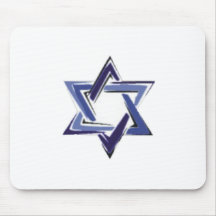 Star of David Mouse Pads