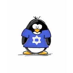Star of David Penguin shirt