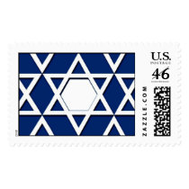 Star of David Postage Stamp