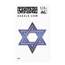 Star of David Postage Stamps