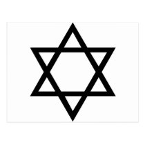 Star of David postcards