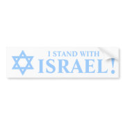 Star of David Pro Israel Bumper Stickers bumpersticker