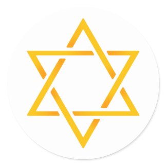 Star of David sticker
