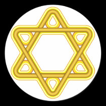 Star of David sticker