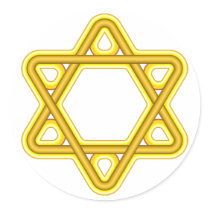 Star of David sticker by AuntBetsy Star of David sticker
