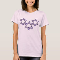 Star Of David Trio t-shirts