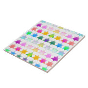 Star of David Trivet tile