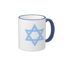 Star of David Viva Israel Coffee Mug