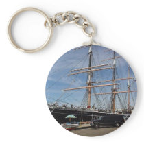 Star Of India At The San Diego Maritime Museum Key Chain