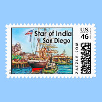 Star of India postage