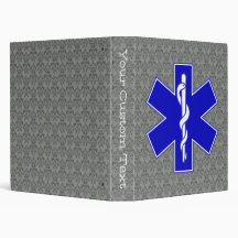 Star of Life 3 Ring Binders