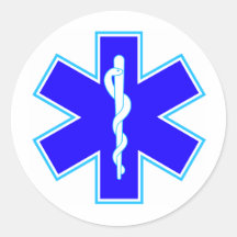 Star of Life (ambulance) Stickers