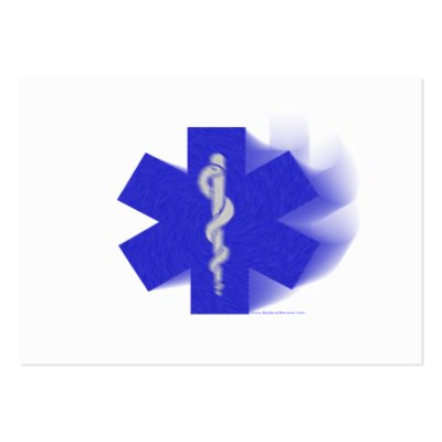 Star Of Life Art Gift Business Card Template by RealSlogans