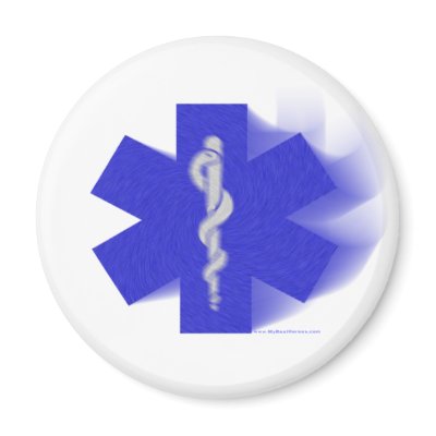 Star Of Life Art Gift Fridge Magnet by RealSlogans