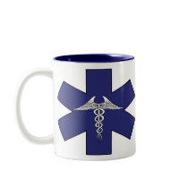 Star of Life Blue Mug