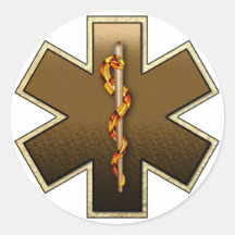Star Of Life(Browns) Sticker