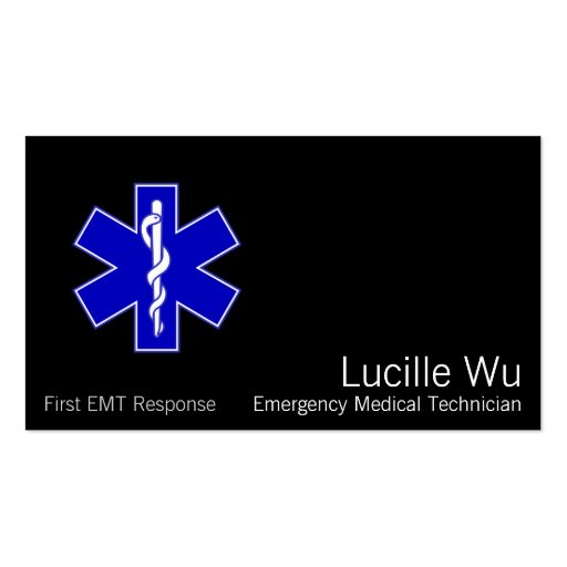 Star of Life Business Cards