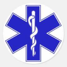 Star of Life EMS Sticker