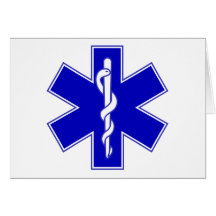 Star of Life Greeting Cards