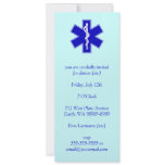 Star of Life Custom Invitation