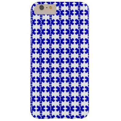 Star Of Life logo only-tiled Barely There iPhone 6 Plus Case