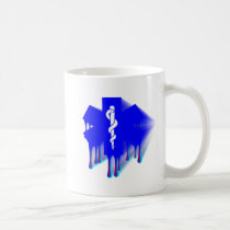 Star Of Life Melting mugs by RealSlogans Star Of Life Melting mugs