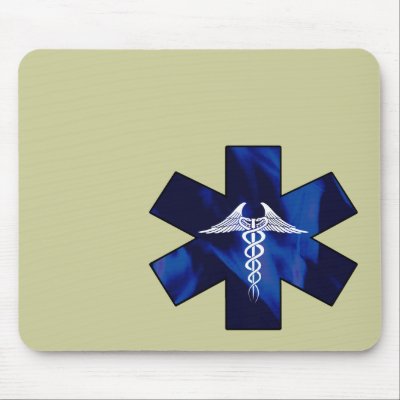 Star of Life - Mousepad by kklawiter