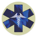 Star of Life stickers by kklawiter Star of Life stickers