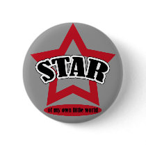 Star of my own little world buttons