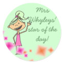 Star of the Day! stickers