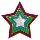 star ornament template large