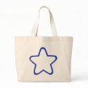 Star outline bags