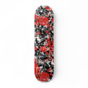 Star Paint Splatter skateboards
