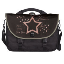 Star Patch (solid) Laptop Messenger Bag