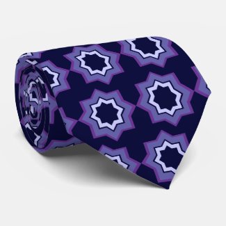 Star Pattern Necktie