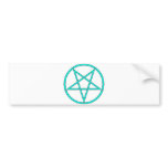 Star Pentagram Five 5 Pointed Symbol Classic Comic Bumper Sticker