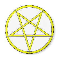 Star Pentagram Five 5 Pointed Symbol Classic Comic Fridge Magnets