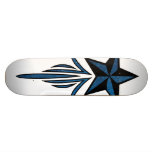 Star Pinstripe Skate Deck