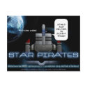 Star Pirates Invitation Postcard