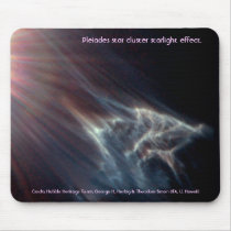 Star / Pleiades star cluster starlight effect mousepads by moxieann Star / Pleiades star cluster starlight effect mousepads